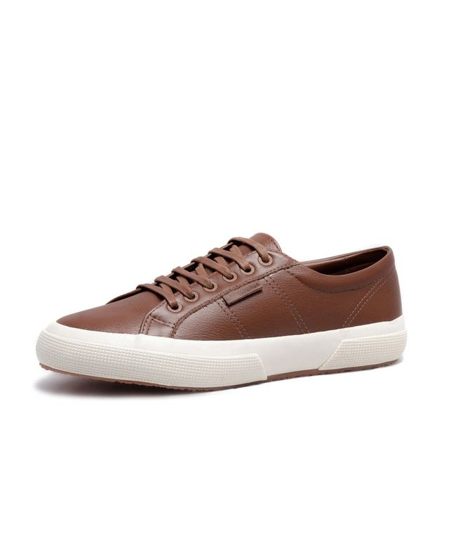 tenis superga couro